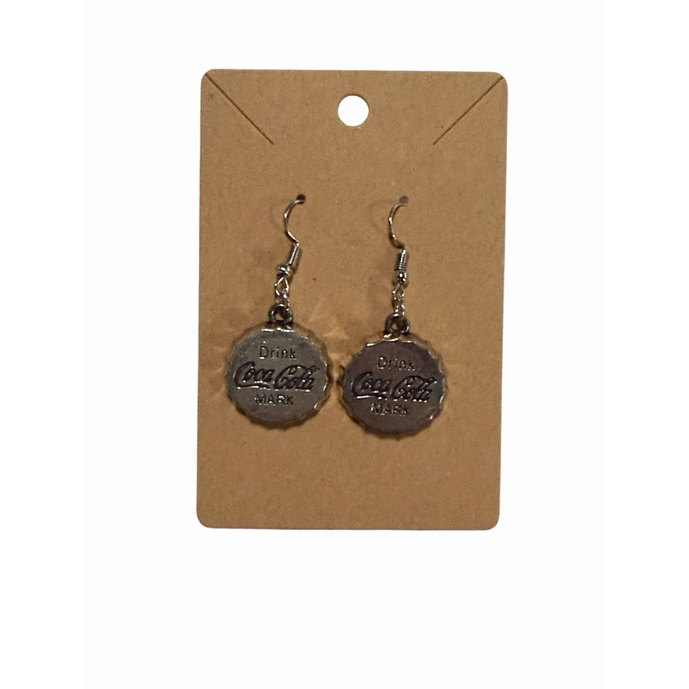 New Novelty Fashion‎ Earrings pop bottle top